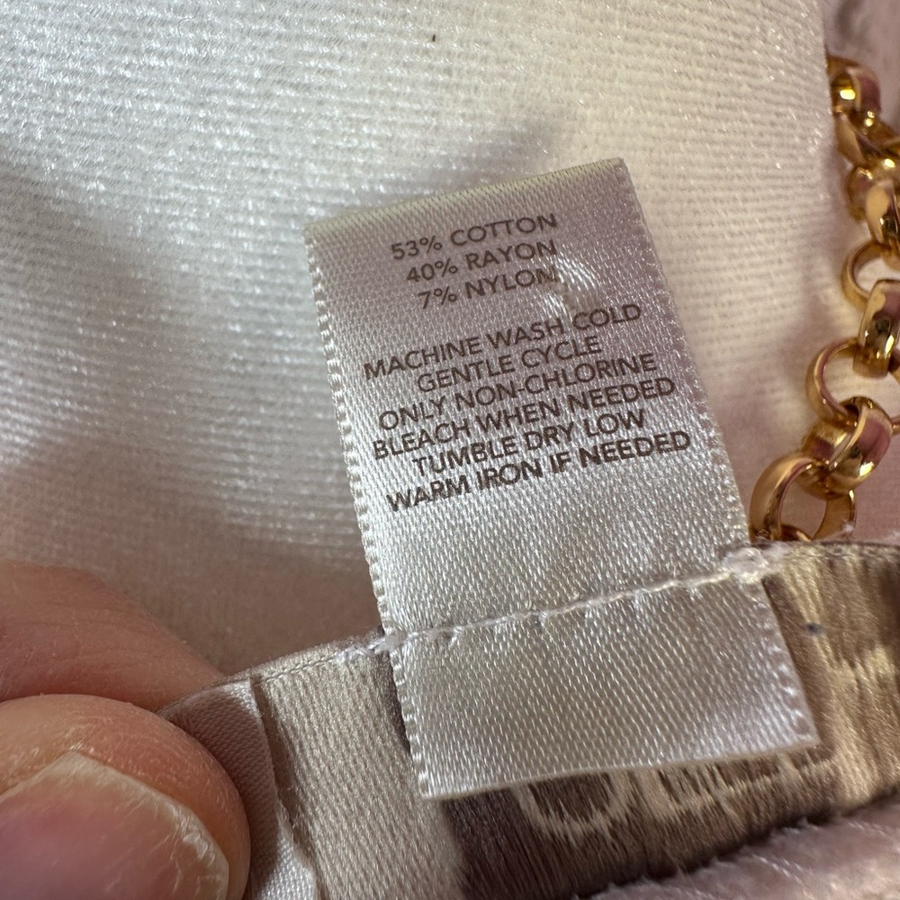 LOFT Women's Ivory Crew Neck Sweater - Picture 3 of 7